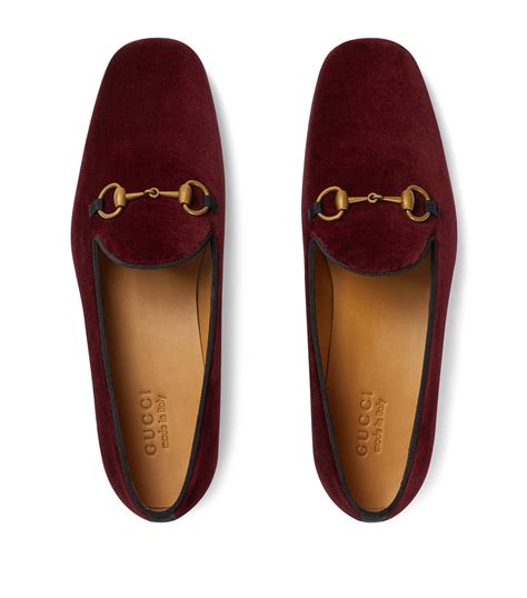 red gucci loafers outfit|gucci velvet loafers women's.